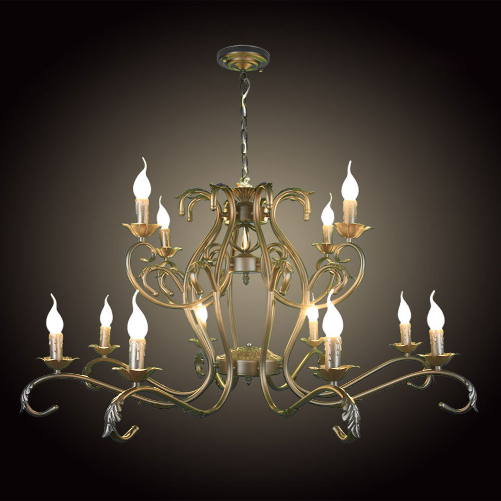 Lampadario soggiorno rustico: sospensione lampadario d in ceramica ...