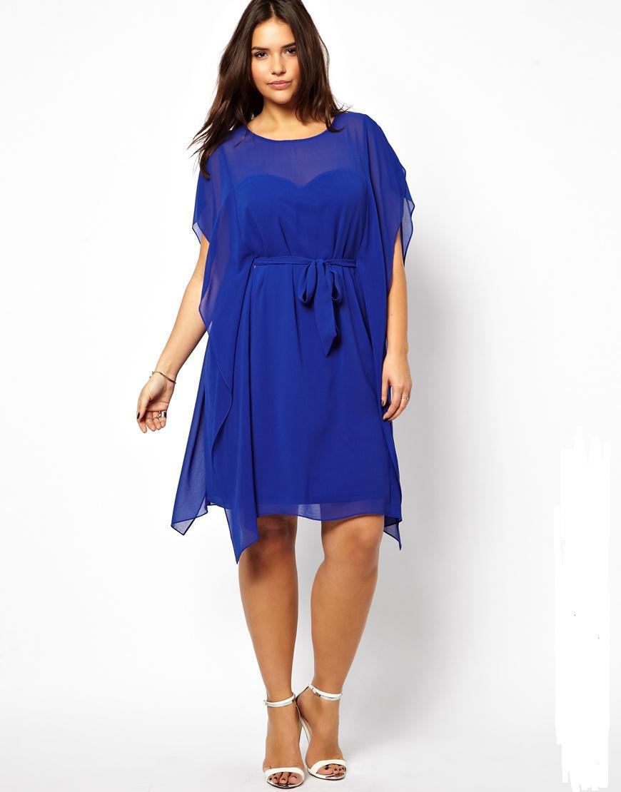 Wedding Plus Size Chiffon Dresses similiar chiffon plus size summer dress keywords 2015 women blue 4xl 5xl 6xl irregular