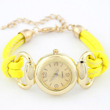 2014 Hot Sale New design Concise fashion casual women s bracelet watch free shipping High Quality