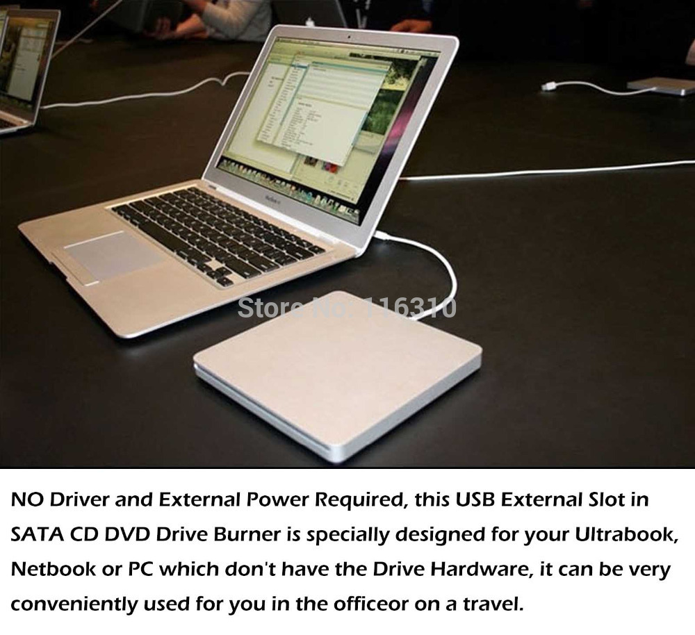 Купить Новый usb внешний слот в dvd cd rw дисковод superdrive горелки ...