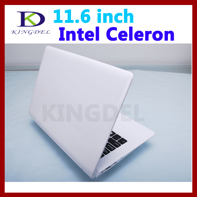 Intel Celeron N2806 laptop computer with 4GB RAM 64GB SSD dual core 1 6 Ghz WIFI