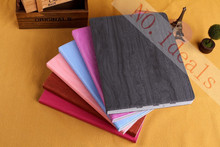 New Korean Ultra thin Wood grain Flip Case PU leather computer accessories Luxury for iPad 2