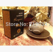 Indonesia imported cat feces SuryanaKopi Luwak civet coffee Robusta coffee 50 grams Manchester