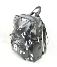 2014 New arrival women s fashion elegant Pu leather backpacks student bags free shipping