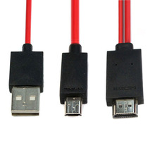 New MHL Micro USB to HDMI 1080P Adapter Cable for Samsung Galaxy S5 S4 S3 Note 3 Jecksion