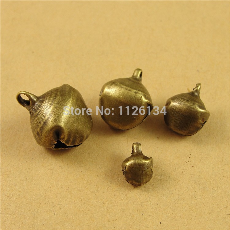 200pc lot bell 12mm Hippy Bells for Party Christmas Supplies DIY Crafts Fishing Jewelry