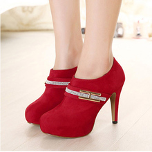 2014 new fall shoes women ankle boots free shipping a001