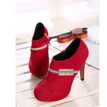 2014 new fall shoes women ankle boots free shipping a001