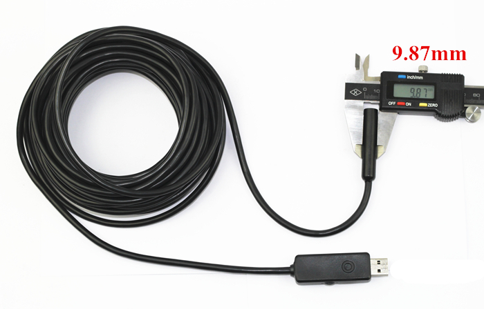 Купить 7 мм объектив usb ip67 водонепроницаемый эндоскоп бороскоп змея ...