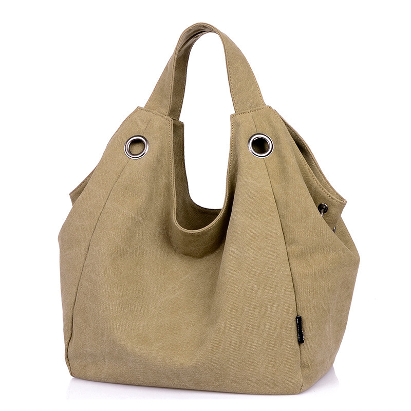 Hot sell canvas bags handbag shoulder bag messenger ancient Korean version of the new tide fashion