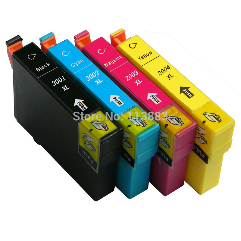 T2001 XL 2004 ink cartridge 4color For EPSON XP 100 XP 200 XP 300 XP 310