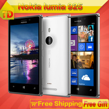 Nokia Lumia 925 Refurbished Original Windows Mobile Phone 4.5” 8MP WIFI GPS  GSM 16GB32GB Internal Storage Free Shipping