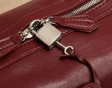 2014 Rushed Real Soft Bolsas Bolsa Women Handbags free Shipping Leather Handbags Tide Classic Retro Bag
