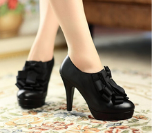 Free shipping 2014 spring and autumn new sexy waterproof Taiwan ultra with flowers wedding pumps 