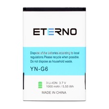1000mAh Eterno Battery for HTC Legend(G6) Eterno Mobile Phone Battery