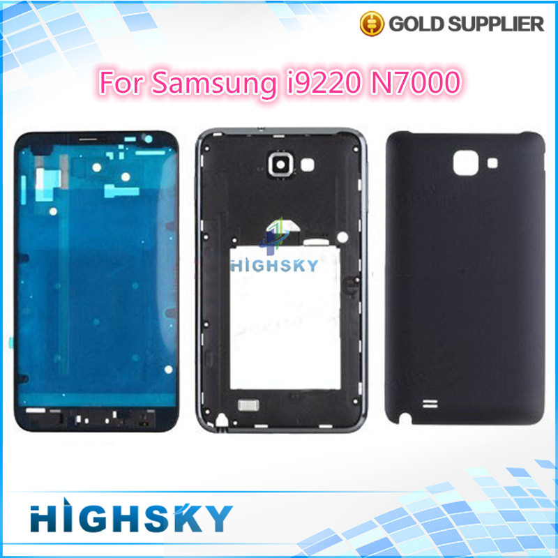 Original new replacement for Samsung Galaxy Note i9220 N7000 full housing cover accessories with buttons 1