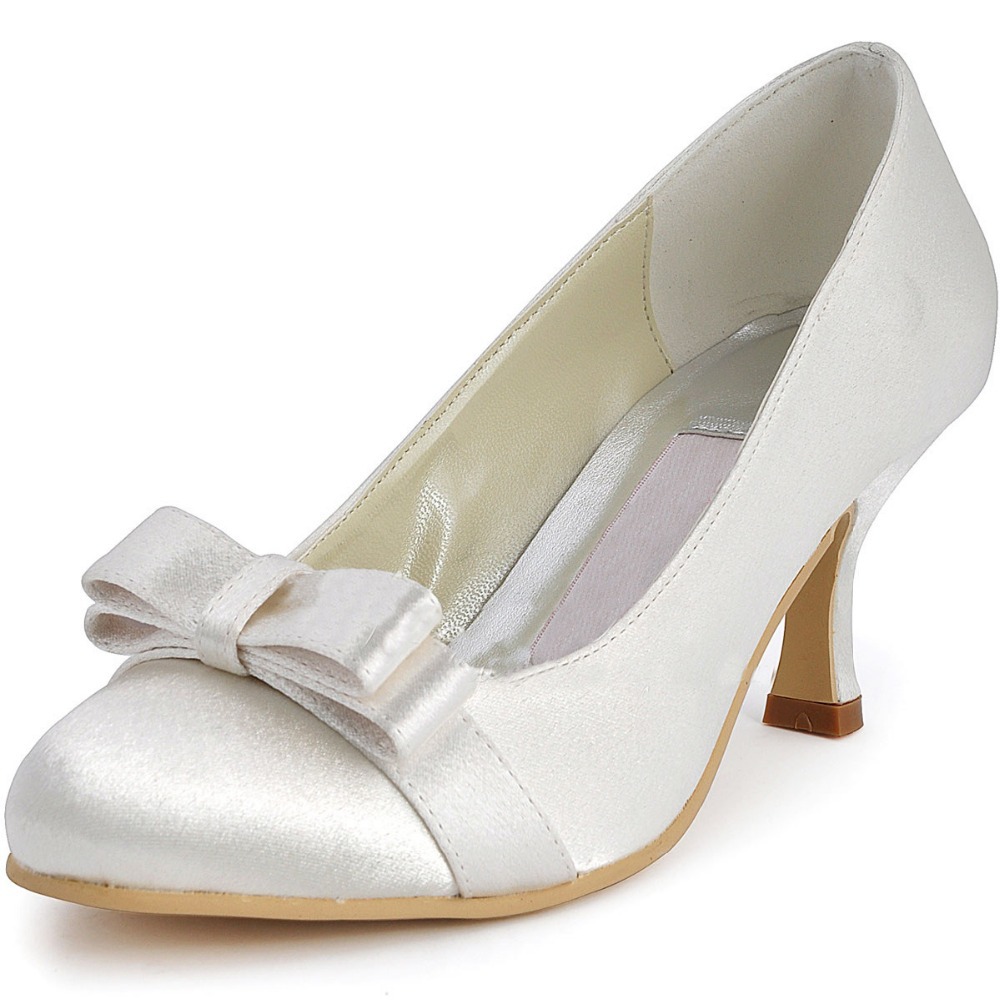 Aliexpress: Popular Kitten Heel Wedding Shoes Ivory in Shoes