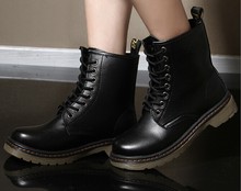 In the fall and winter of 2014 classic Martin knight motorcycle boots boots women shoes combat