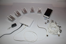 3 sets lot mobile phone alarm sensor host multiple security alarm display system