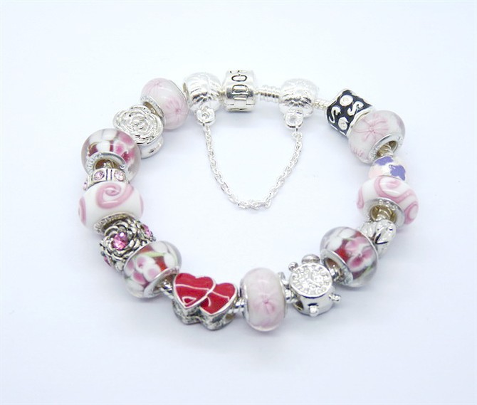 wholesale-925-Sterling-Silver-jewelry-charms-bracelet-silver-bracelet ...