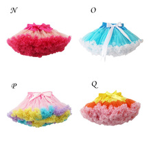 2014 New Style Baby Girls Chiffon Fluffy Pettiskirts Tutu Princess Skirts Baby Girl Clothes Free Shipping
