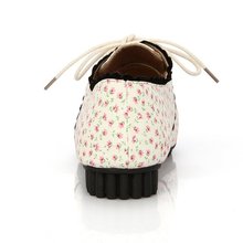 New 2014 canvas shoes female casual sneaker low flat cotton made lazy single shoes flower printed