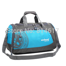 2014 man and woman portable travel commercial gym bag with one shoulder cross body sport bag
