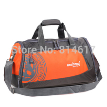 2014 man and woman portable travel commercial gym bag with one shoulder cross body sport bag