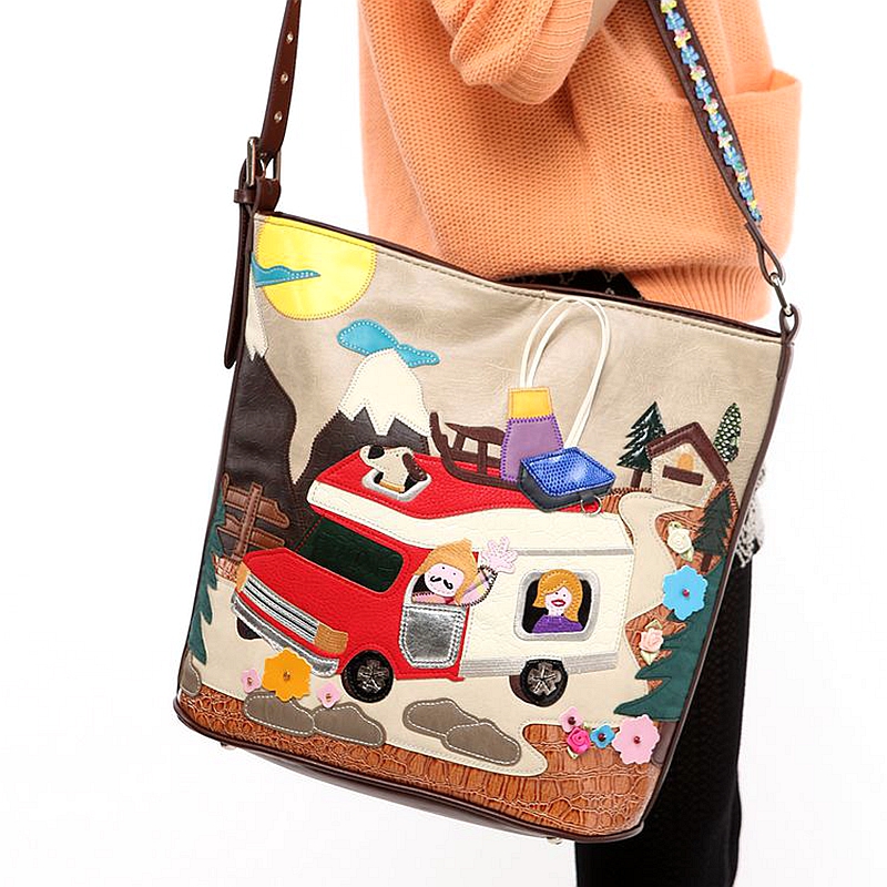 Totty braccialini bag 2014 women s handbag autumn and winter vintage one shoulder cross body bags