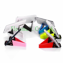 Free Shipping 2 Pcs Universal Mini Portable Folding Smartphone Tablet PC Holder Stand for iPhone, smartphone etc.