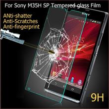 Ultra-thin 2.5D 9H For Sony Xperia Sp M35h M35C C5302 Premium Tempered Glass Anti-shatter Explosion Proof Protector Screen Film