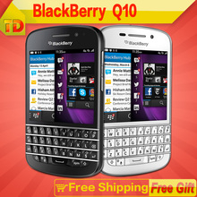 Q10 Original Blackberry Q10 Original unlocked Mobile Phone 4G Network 8.0MP camera Dual-core 2G RAM 16G ROM Free shipping