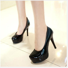 sexy fashion super high heels elegant women pumps comfortable patent leather high heeled shoes office party