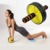 W110 New Arrive Dual ABS Abdominal Roller Wheel Workout Exerciser Fitness Gym Roller Exercise