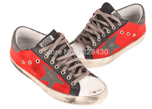 2014 New GOLDEN GOOSE GGDB men women low sneakers Casual shoes G25U590 T3