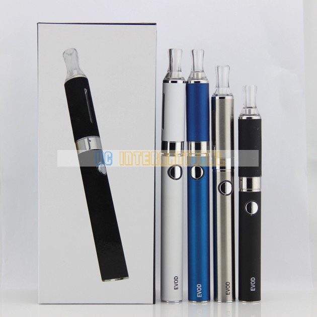 2 pieces lot Dual evod electronic cigarette kit evod battery MT3 atomizer e cigarette kit e