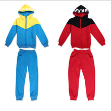 NEW Spring Autumn kids clothes sets jacet pants cotton boys Sport suit set long sleeve