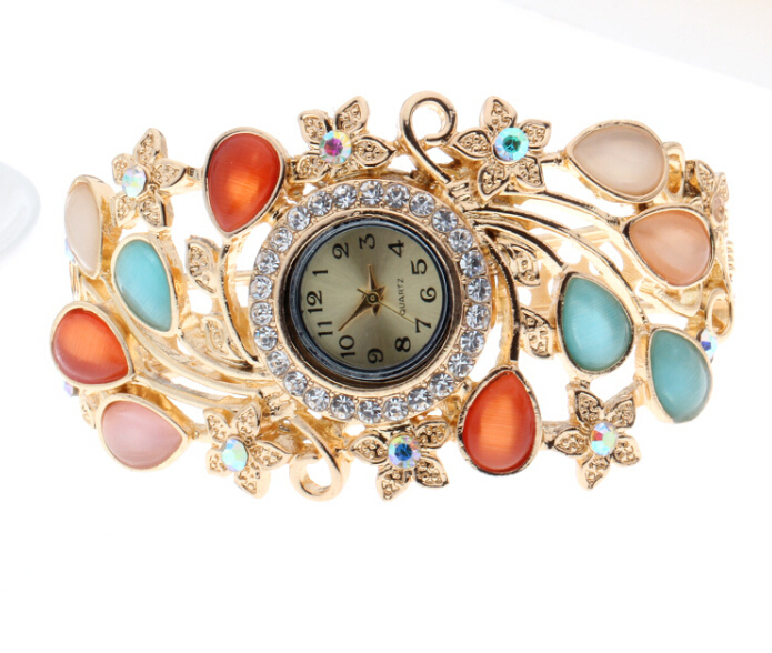 FOREVER LOVE han edition of the new jewellery export jewelry diamond encrusted bracelet Bracelet watch wholesale