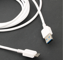 3M Micro USB 3 0 Sync Data Charger Cable For Samsung Galaxy Note 3 N9000 White