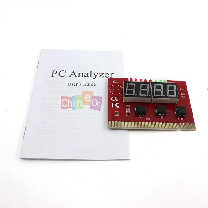Hot Sellilng Computer Motherboard LED 4 Digit Analysis Diagnostic Test POST Card PCI