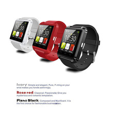1.44″ LCD Touch Screen WristWatch U8 Bluetooth Smartwatch U Watch for Iphone Samsung Smartphones