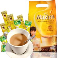 South Korean imports of wheat Xin triple maxim instant coffee mocha 12g 100 cartridge Wholesale free