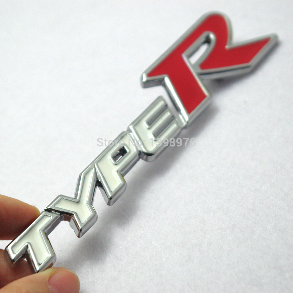 Honda civic type r front grill badge #4