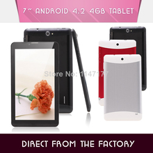 7 inch Tablet PC 3G Phablet GSM/WCDMA MTK6572 Dual Core 4GB Android 4.2 Dual SIM Camera Flash Light GPS bluetooth Phone Call tab