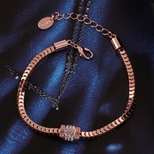 VGBA194 Wholesale Brand Name Jewelry New Fashion Bracelets Top Quality 18K Rose Gold Plated Women Bracelet
