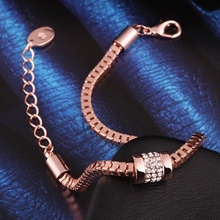VGBA194 Wholesale Brand Name Jewelry New Fashion Bracelets Top Quality 18K Rose Gold Plated Women Bracelet