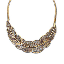 Hot New Women Statement Collar Chain Zinc Alloy Pendant Necklace jewelry