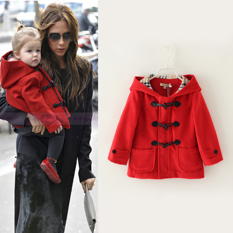 Red Coat For Baby Girl | Down Coat
