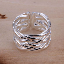 925 silver new fashion jewelry Women wedding adjustable rings free shipping wholesale price high quality hot