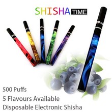 Hottest Mini Disposable U Shisha E-cigarette Pen Hookah Cigarettes Shisha 500 Puffs Sticks Pipe Crystal Elight Tips 5 Flavors